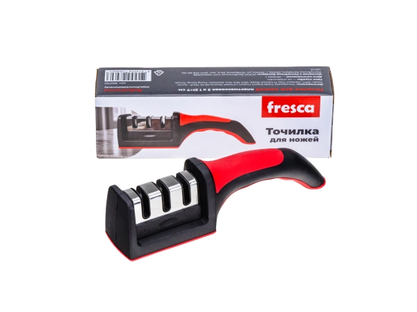 ТОЧИЛКА ДЛЯ НОЖЕЙ пластмассовая 3 в 1 21*7 см (арт. 982150, код 284603)