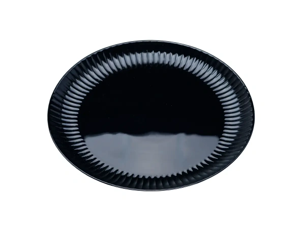 ТАРЕЛКА МЕЛКАЯ стеклокерамическая "Cottage Black" 25 см (арт. V2120, код 276080)