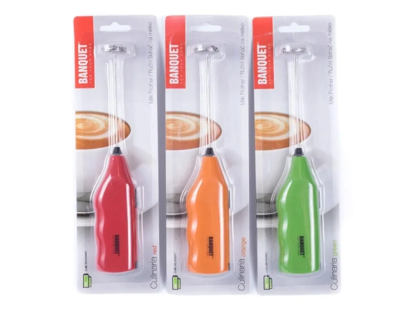 ВСПЕНИВАТЕЛЬ ДЛЯ МОЛОКА пластмасса/металл 20 см (арт. 28TH4001D, код 336892)