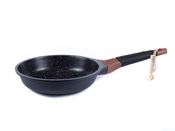 СКОВОРОДА алюминиевая антипригарная с мраморным покрытием "Greblon Induction" 26 см (арт. 50503, код 505035)