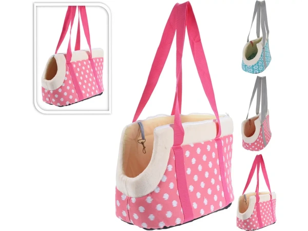 СУМКА-ПЕРЕНОСКА ДЛЯ ЖИВОТНЫХ полиэстер 47*25*26 см (код 758191)