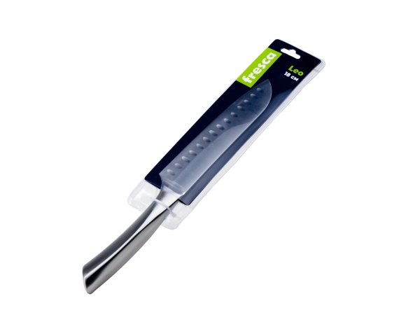 НОЖ САНТОКУ из нержавеющей стали "Leo" 18/31,5 см (арт. BB102446, код 287321)