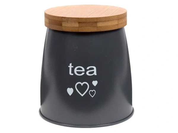 БАНКА ДЛЯ СЫПУЧИХ ПРОДУКТОВ металлическая "Tea" 7,58*11,2*11 см (арт. GS-03114-T, код 217168)
