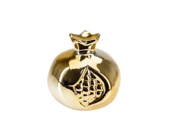СТАТУЭТКА керамическая "Гранат" золото 7*6,5*6,5 см (арт. 30132016, код 293353)