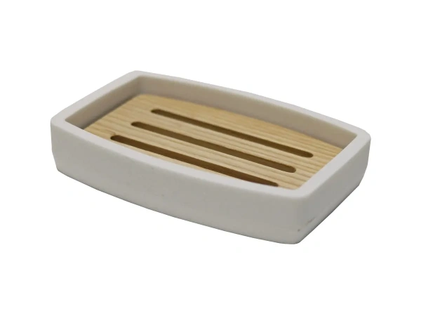 ПОДСТАВКА ДЛЯ МЫЛА полирезин 12,9*9*2,5 см (арт. BRE0135AA-SD, код 251988)