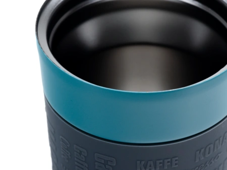 ТЕРМОКРУЖКА металлическая "Matty" голубая 400 мл (арт. 48788657, код 528440)