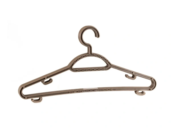 НАБОР ВЕШАЛОК ДЛЯ ОДЕЖДЫ пластмассовых 3 шт. 48-50 размер 42 см (арт. Р2904C3, код 040499)