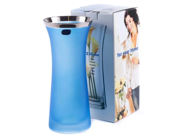 ВАЗА стеклянная 23 см (арт. 82500/M8301/230)