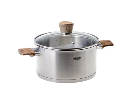КАСТРЮЛЯ со стеклянной крышкой, 20 см/3,2 л, NADOBA, серия LUDVA (арт. 727012, код 955182)