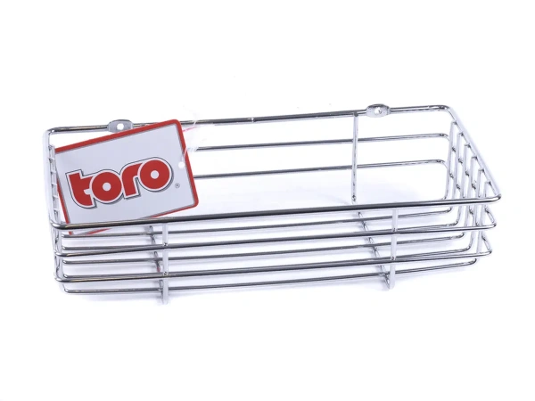 ПОЛКА НАСТЕННАЯ металлическая 25*12*6 см (арт. 320205, код 027591)