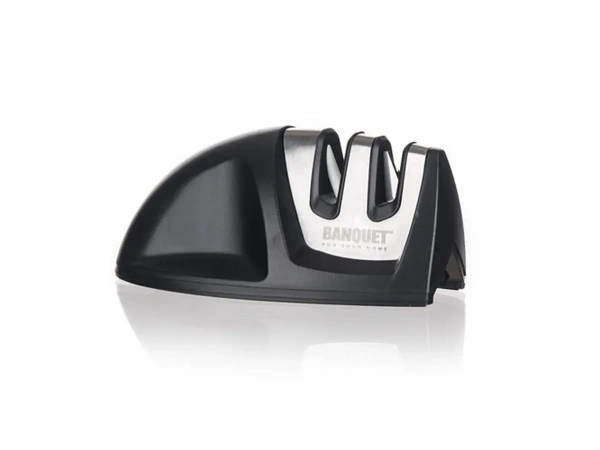 ТОЧИЛКА ДЛЯ НОЖЕЙ пластмассовая 2 в 1 5,5*4,5 см (арт. 25021498, код 443576)