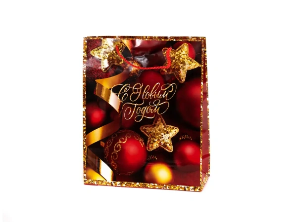 ПАКЕТ ДЛЯ ПОДАРКОВ бумажный 21*25*8 см (арт. 29855888, код 259731)