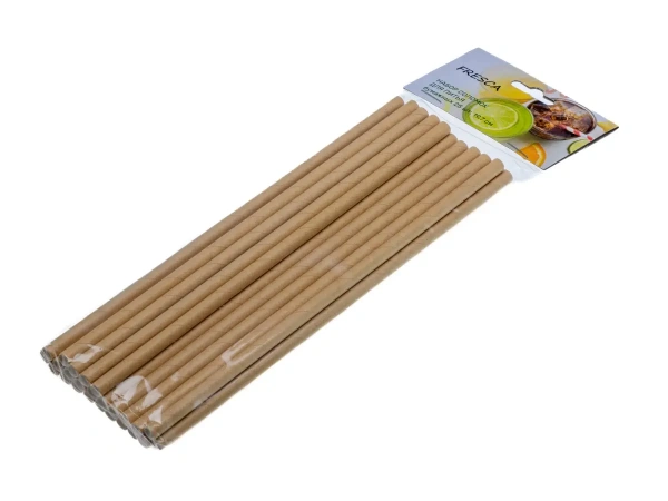 НАБОР СОЛОМОК ДЛЯ ПИТЬЯ бумажных 25 шт. 19,7 см (арт. BB101984, код 264476)