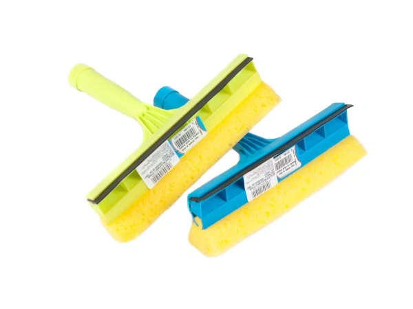 СКРЕБОК ДЛЯ МЫТЬЯ ОКОН пластмасса/поролон 25 см "TORO" (арт. 340032, код 241920)