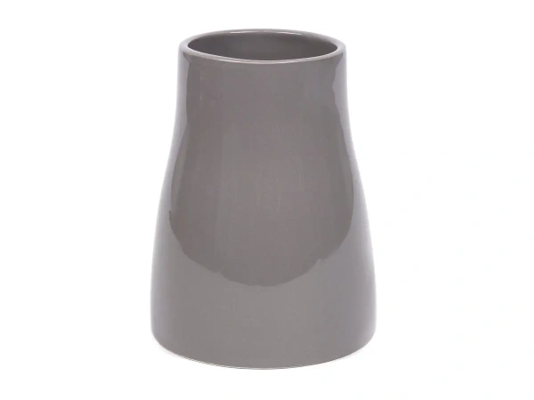 СТАКАН ТУАЛЕТНЫЙ керамический "Silvia grey" 8,5*8,5*11 см (арт. 2134107, код 160801)