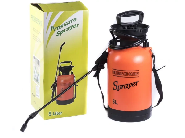 ОПРЫСКИВАТЕЛЬ САДОВЫЙ пластмассовый 5 л (арт. SX-CS5F, код 159802)