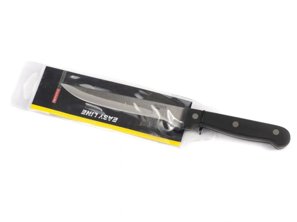 НОЖ КУХОННЫЙ металлический с пластмассовой ручкой 27/15 см (арт. 260792, код 004967)