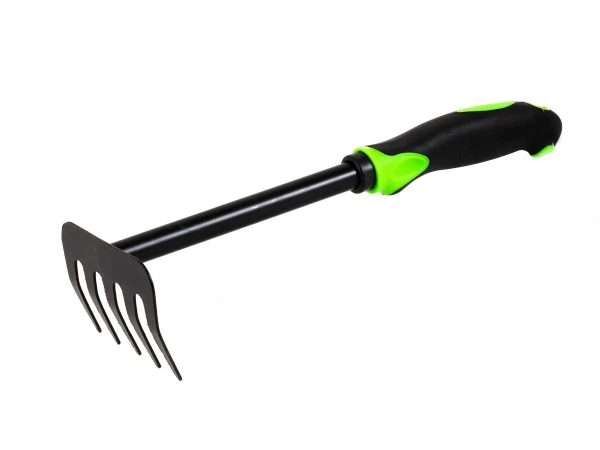 ГРАБЛИ металлические с пластмассовой ручкой 29 см (арт. 25648838, код 249947)