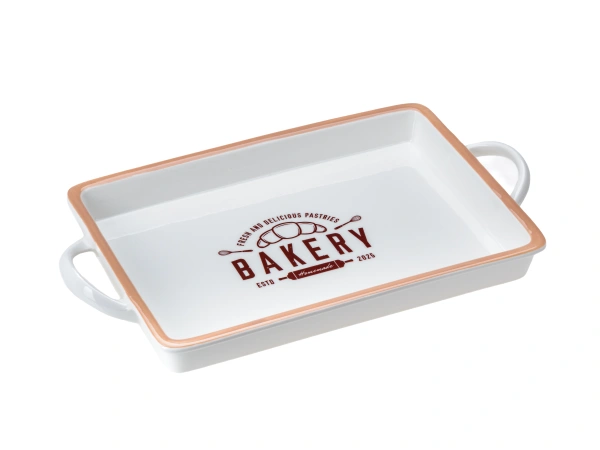 ФОРМА ДЛЯ ВЫПЕКАНИЯ фарфоровая "Bakery" 35,7*20,2*4 см (арт. CHP11405-K14, код 278688)