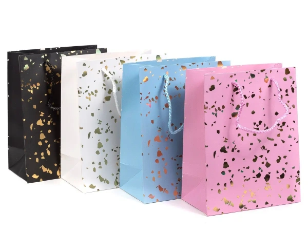 ПАКЕТ ДЛЯ ПОДАРКА бумажный 26*32*12 см (арт. PK16014, код 221363)