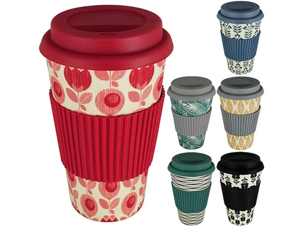 ТЕРМОСТАКАН из бамбукового волокна 425 мл (код 624823)