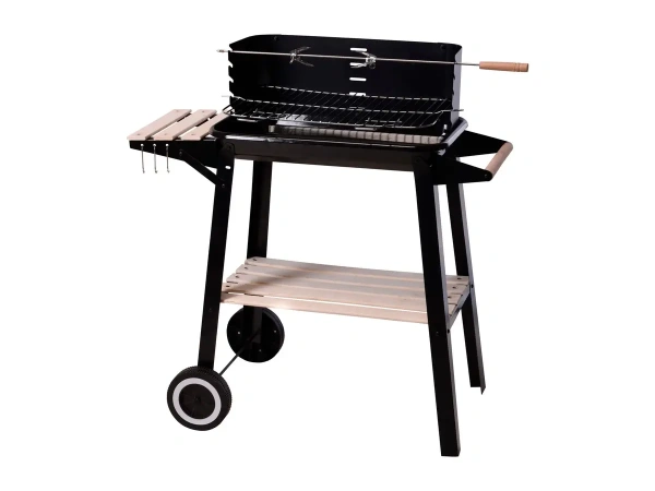 ГРИЛЬ металлический на колесах 83*45,5*86,5 см (код 438134)
