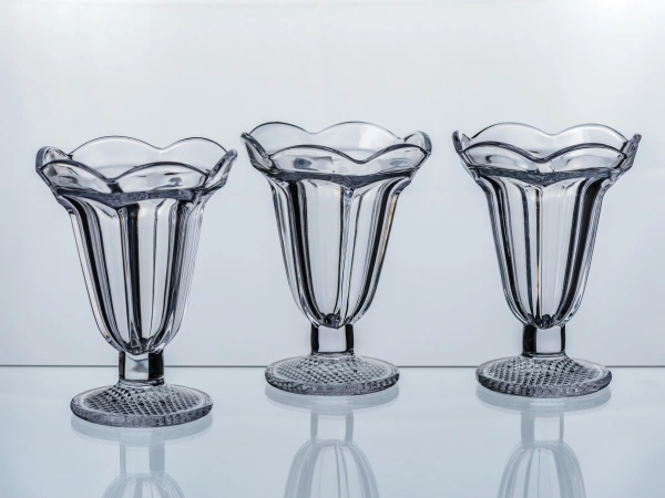 НАБОР КРЕМАНОК стеклянных 3 шт. 230 мл (арт. 1988-106, код 282104)