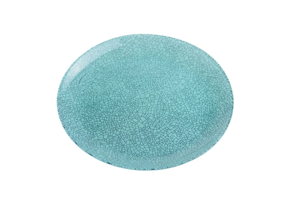 ТАРЕЛКА ДЕСЕРТНАЯ стеклокерамическая "Icy Turquoise" 20,5 см (арт. V0093, код 264919)