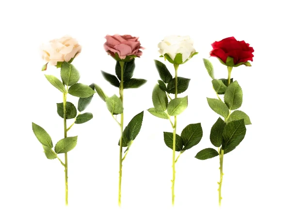 ЦВЕТОК искусственный "Роза" 62*9 см (арт. FLW22001, код 251667)