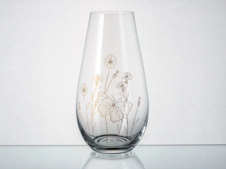 ВАЗА стеклянная 18 см (арт. 82237/Q9457/245, код 967079)