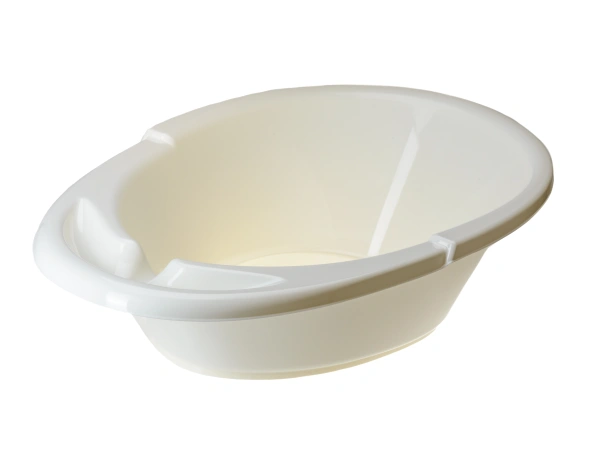 ВАННОЧКА ДЛЯ КУПАНИЯ пластмассовая детская белая 94*54*27 см/38 л (арт. 431326516, код 424717)