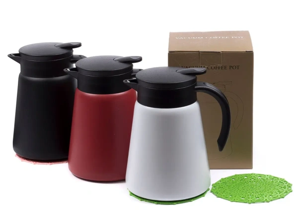 ТЕРМОС-КУВШИН металл/пластмасса 600 мл (арт. TR14003, код 208388)