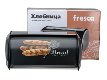 ХЛЕБНИЦА нержавеющая сталь 34*23*14,5 см (арт. GS-03001C-2, код 294657)