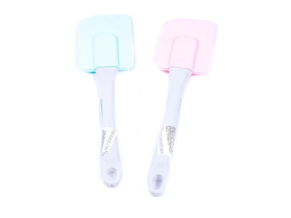 ЛОПАТКА КУХОННАЯ силиконовая с пластмассовой ручкой 25 см (арт. SC-296, код 622961)