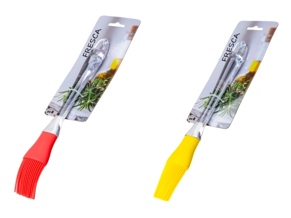 КИСТЬ ДЛЯ ТЕСТА силиконовая с пластмассовой ручкой 25,5 см (арт. 991081, код 185450)