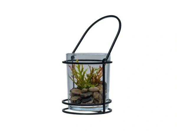 ЦВЕТОК искусственный в горшке 13*11,5 см (код 547116)