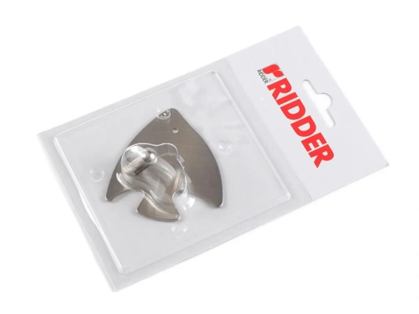 КРЮЧОК НАСТЕННЫЙ металлический на скотче ''Рыбка'' 6*6,5*2,5 см (арт. 13180900, код 113722)