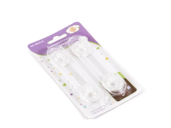 БЛОКИРАТОРЫ ДЛЯ ДВЕРЕЙ пвх 2 шт. 14 см (арт. MS45-25, код 763995)