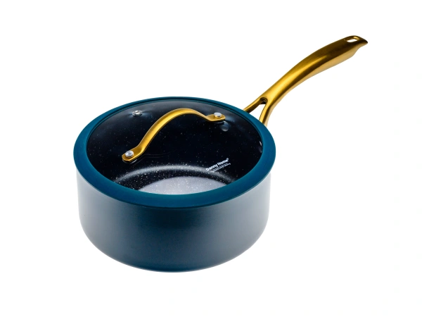 СОТЕЙНИК алюминиевый с антипригарным покрытием с крышкой 2,7 л/20*9 см (арт. MO-005-20, код 282029)