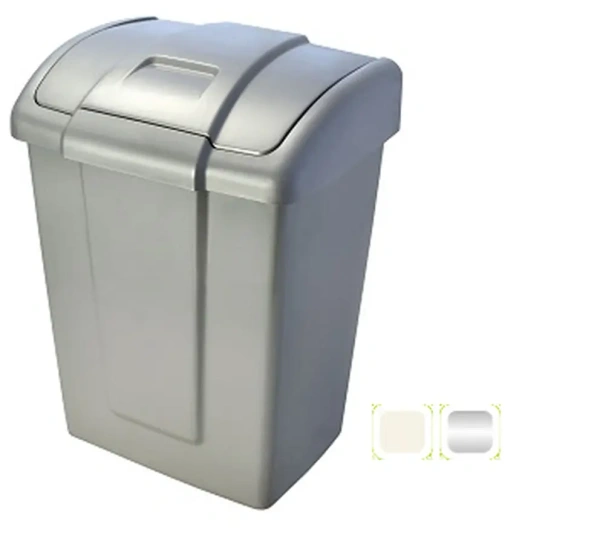 ВЕДРО ДЛЯ МУСОРА пластмассовое "Форте" 9 л 24,8*20,3*33,2 см (арт. С340, код 784999)