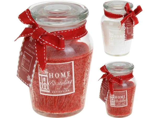 СВЕЧА ароматизированная в стеклянном подсвечнике 5*9 см (код 308987)