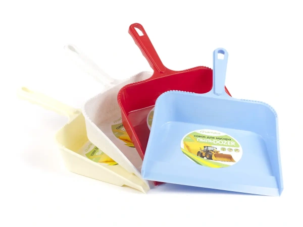 СОВОК ДЛЯ МУСОРА пластмассовый "Пыльдозер" 31*21,5 см (арт. С12, код 780830)