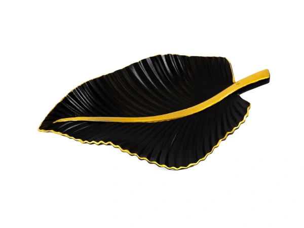 БЛЮДО СЕРВИРОВОЧНОЕ деревянное "Лист" 35,5*20*5 см (арт. 28329060, код 261703)