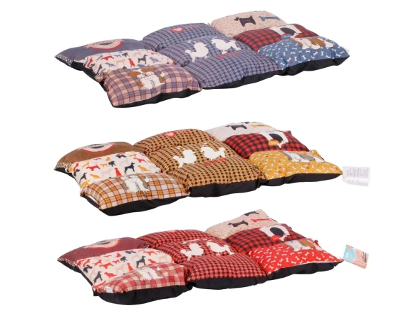 ЛЕЖАК ДЛЯ ЖИВОТНЫХ текстильный 80*50 см (код 044026)