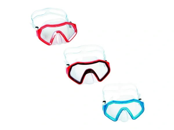 МАСКА ДЛЯ ПОДВОДНОГО ПЛАВАНИЯ пластмассовая детская "Sparkling Sea" (арт. 22049, код 331057)