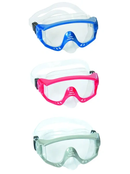 МАСКА ДЛЯ ПОДВОДНОГО ПЛАВАНИЯ пластмассовая (арт. 22044, код 914757)