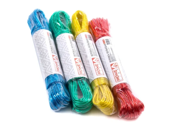 ВЕРЕВКА БЕЛЬЕВАЯ поливинилхлорид 20 м (арт. LS-103-20, код 209705)