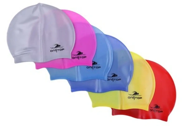 ШАПОЧКА ДЛЯ ПЛАВАНИЯ силиконовая 22*19 см (арт. 10016009, код 116584)