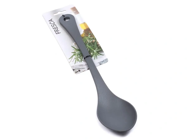 ЛОЖКА КУХОННАЯ пластмассовая термостойкая 31 см (арт. 686932, код 210411)