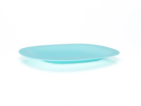 ТАРЕЛКА МЕЛКАЯ стеклокерамическая "Carine light turquoise" 27 см (арт. P4127, код 187966)